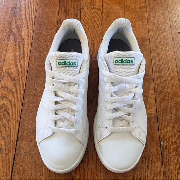 Men’s White Adidas Sneakers - Picture 2 of 5